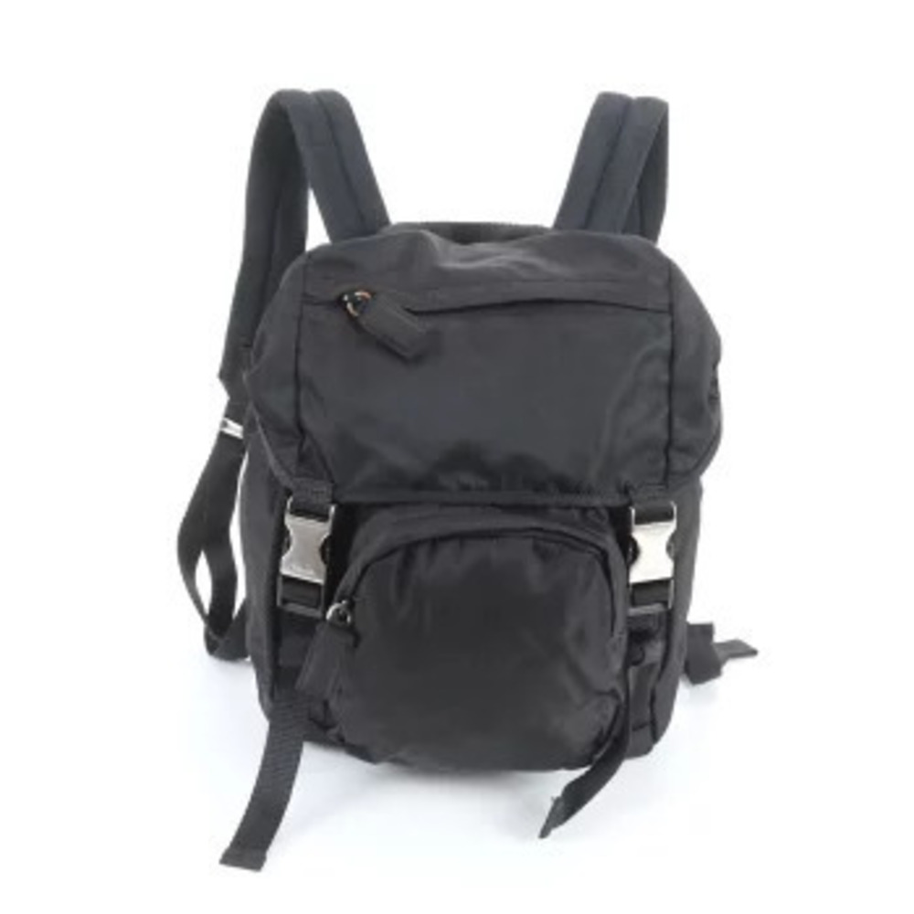 Prada Tessuto backpack triangle black REE